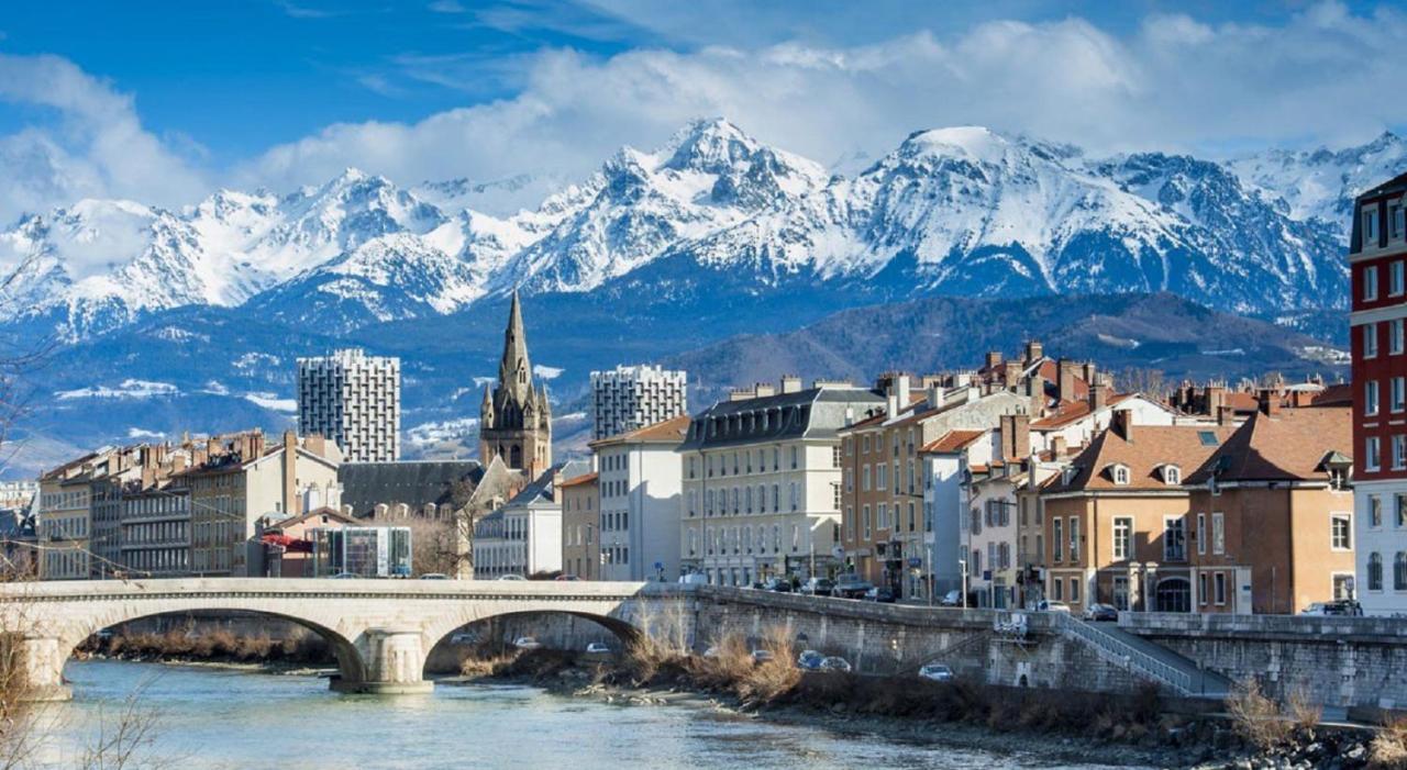 La Mezzanine - Grenoble Centre Gare - Appartement Et Parking Екстер'єр фото